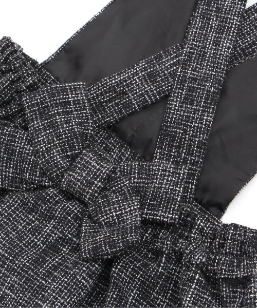 apres les cours(アプレレクール)の「おめかしジャンパースカート(ワンピース・キッズ・レッド/ブラック・100/120/80/90/140/110/130)」の9枚目の写真