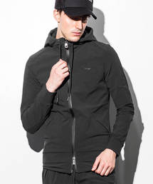 1PIU1UGUALE3 RELAX(ウノピゥウノウグァーレトレ)4WAYストレッチフードパーカ