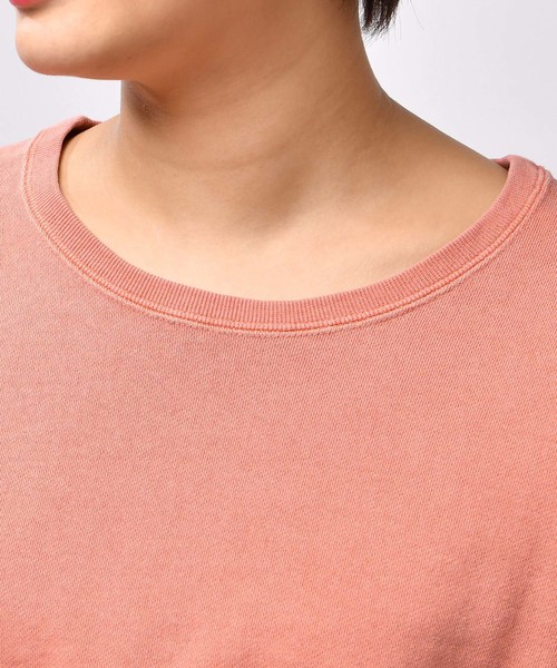 CIAOPANIC(チャオパニック)の「製品染めバルーンスリーブTシャツ(Tシャツ/カットソー・レディース・ピンク/アイボリー/マスタード/スミクロ・FREE)」の17枚目の写真