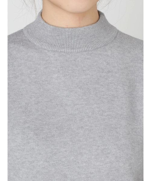 EMODA（エモダ）の「ミニマルパフニット（ニット/セーター・レディース・ホワイト/ブラック/グレー/ピンク・FREE）」の5枚目の写真