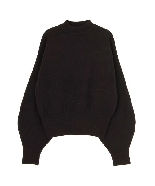 EMODA（エモダ）の「ミニマルパフニット（ニット/セーター・レディース・ホワイト/ブラック/グレー/ピンク・FREE）」の6枚目の写真