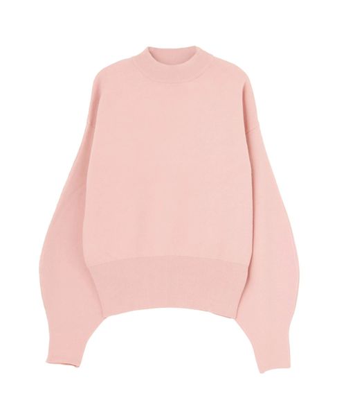 EMODA（エモダ）の「ミニマルパフニット（ニット/セーター・レディース・ホワイト/ブラック/グレー/ピンク・FREE）」の14枚目の写真