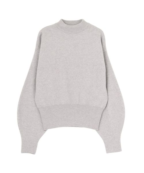 EMODA（エモダ）の「ミニマルパフニット（ニット/セーター・レディース・ホワイト/ブラック/グレー/ピンク・FREE）」の19枚目の写真