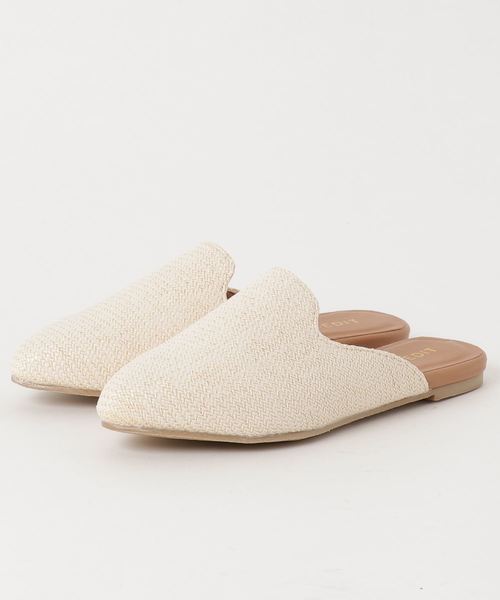Re:EDIT（リエディ）の「バブーシュ風ナチュラルスリッパ（その他シューズ・レディース・ブラック/ブラウン/ホワイト/ベージュ・X-LARGE/LARGE/SMALL/MEDIUM）」の7枚目の写真
