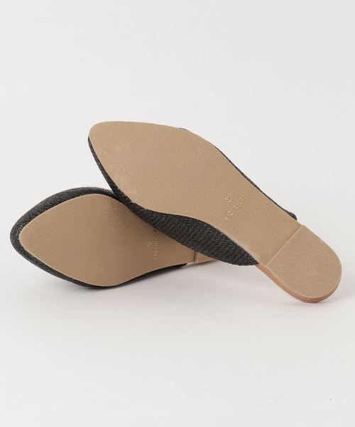 Re:EDIT（リエディ）の「バブーシュ風ナチュラルスリッパ（その他シューズ・レディース・ブラック/ブラウン/ホワイト/ベージュ・X-LARGE/LARGE/SMALL/MEDIUM）」の6枚目の写真