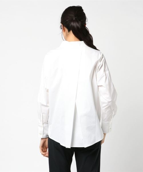 RIVE DROITE（リヴドロワ）の「バックタックシャツ（シャツ/ブラウス・レディース・ホワイト/ブルー・FREE）」の3枚目の写真