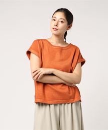 AMERICAN HOLIC | ・ボートネック編地切り替えプルオーバー(ニット/セーター)