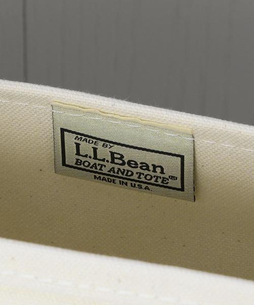 L.L.Bean（エルエルビーン）の「＜L.L.Bean＞TOTE BAG L/バッグ.（トートバッグ・メンズ・ホワイト・FREE）」の3枚目の写真