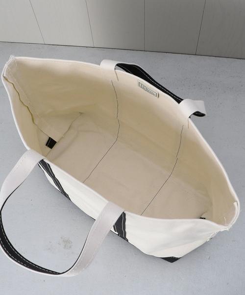 L.L.Bean（エルエルビーン）の「＜L.L.Bean＞TOTE BAG L/バッグ.（トートバッグ・メンズ・ホワイト・FREE）」の2枚目の写真
