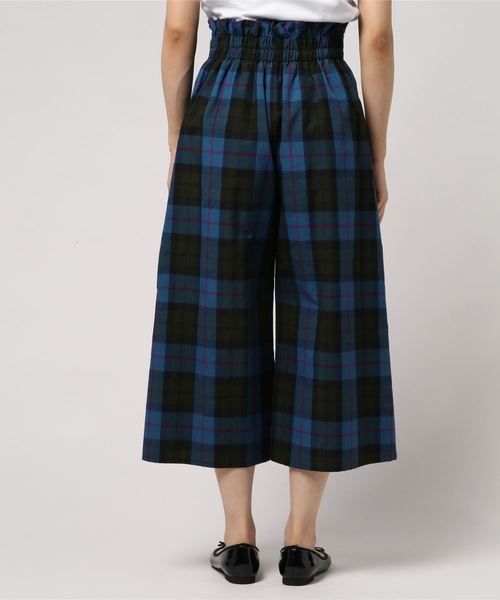 notch.（ノッチ）の「チェックワイドパンツ（その他パンツ・レディース・ブルー・M/L）」の10枚目の写真