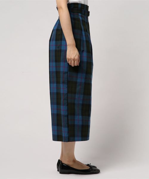 notch.（ノッチ）の「チェックワイドパンツ（その他パンツ・レディース・ブルー・M/L）」の2枚目の写真