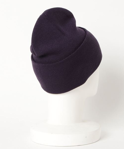 Carhartt WIP（カーハートダブリューアイピー）の「ACRYLIC WATCH HAT（ニットキャップ/ビーニー・メンズ・ダークグリーン/パープル/バイオレット/ブルー系その他2/ライトピンク・ONE SIZE）」の6枚目の写真