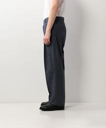 E.TAUTZ(イートウツ)　ウールスラックス【新品未使用】 E.TAUTZ(イートウツ) / スラックスパンツ/ウール/BRW/チェック柄