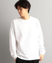 HANES | 別注【WEB限定】[ヘインズ] Hanes ★★ BEEFY ロングスリーブTシャツ /カットソー(Tシャツ/カットソー)