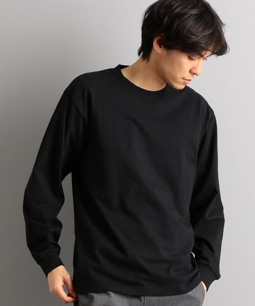 HANES（ヘインズ）の「別注【WEB限定】[ヘインズ] Hanes ★★ BEEFY ロングスリーブTシャツ /カットソー（Tシャツ/カットソー・メンズ・ホワイト/ブラック/グレー/ネイビー/ダークグレー・S/M/L）」の3枚目の写真