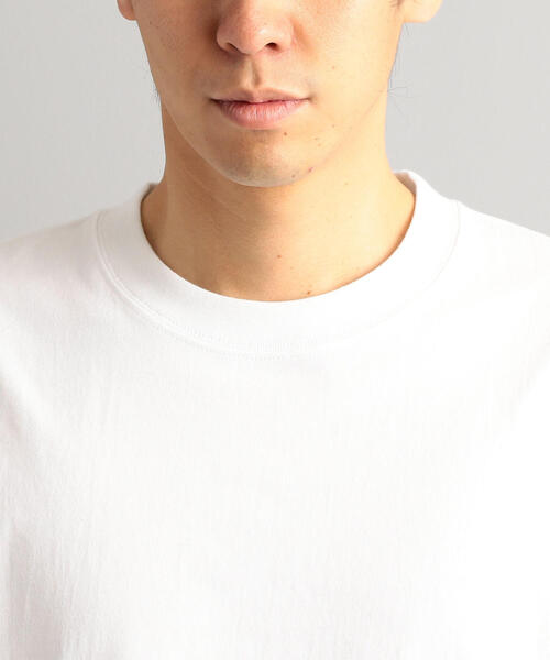 HANES（ヘインズ）の「別注【WEB限定】[ヘインズ] Hanes ★★ BEEFY ロングスリーブTシャツ /カットソー（Tシャツ/カットソー・メンズ・ホワイト/ブラック/グレー/ネイビー/ダークグレー・S/M/L）」の18枚目の写真