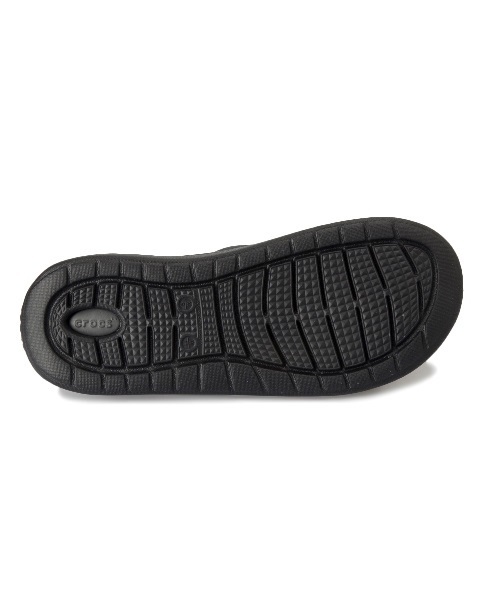 crocs(クロックス)の「crocs クロックス LiteRide Slide 205183-0DD Black/SlateGrey(サンダル・メンズ・ブラック・28.0cm/26.0cm/23.0cm/24.0cm/25.0cm/27.0cm/29.0cm/22.0cm)」の4枚目の写真