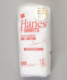 【HANES/ヘインズ】JAPANFIT(ジャパンフィット)スリーブレス2P/無地/2枚組