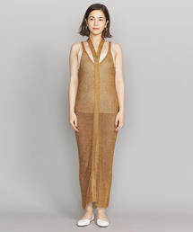 TAN（タン）の「＜TAN＞グリッターニットワンピース（ワンピース  