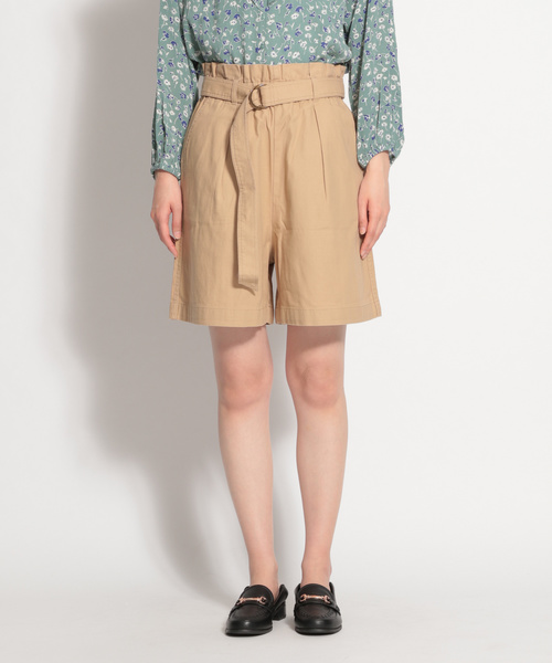 niko and...(ニコアンド)の「ベルト付きイージーショートパンツ(その他パンツ・レディース・ブラック/ベージュ/カーキ・MEDIUM/LARGE)」の9枚目の写真