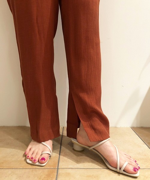 TODAYFUL(トゥデイフル)の「クレープラフパンツ(その他パンツ・レディース・ベージュ/カーキ/レッド系その他・36inch/38inch)」の16枚目の写真