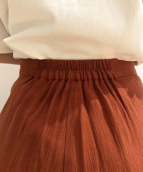 TODAYFUL(トゥデイフル)の「クレープラフパンツ(その他パンツ・レディース・ベージュ/カーキ/レッド系その他・36inch/38inch)」の11枚目の写真