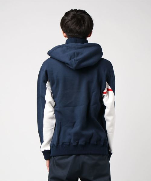 PHINGERIN（フィンガリン）の「【PHINGERIN】RIBBED PARKA MLT（パーカー・メンズ・ネイビー・SMALL/MEDIUM）」の3枚目の写真