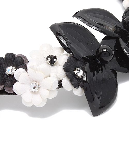 Ray BEAMS（レイビームス）の「atelier senka / カーネリアン ネックレス（ネックレス・レディース・ホワイト/ブラック・ONE SIZE）」の3枚目の写真