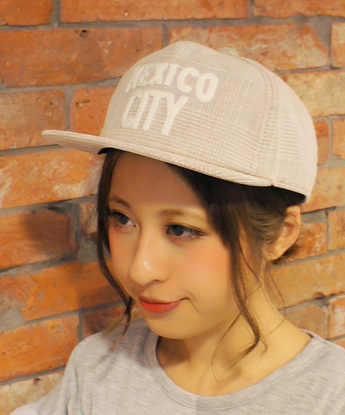 CIAOPANIC（チャオパニック）の「【Ciaopanic】　CORDBBCAP（キャップ・レディース・ブラウン/ホワイト系その他・FREE）」の2枚目の写真