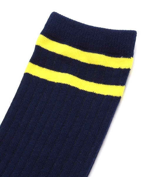 Another Edition(アナザーエディション)の「AE SKATER SKS Я(ソックス/靴下・レディース・ホワイト/レッド/ネイビー・フリー)」の5枚目の写真