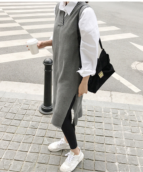 最安値挑戦 ロングニットベスト ベスト トップス Passion パッション のファッション Passion パッション のベスト ロングニットベスト Fa 001 をセール価格で購入できます Frp ベスト セール