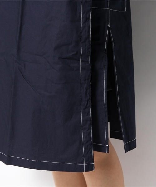 BEAMS BOY(ビームスボーイ)の「◎BEAMS BOY / ダンプ メディカル ワンピース(ワンピース・レディース・ベージュ/ネイビー・ONE SIZE)」の9枚目の写真