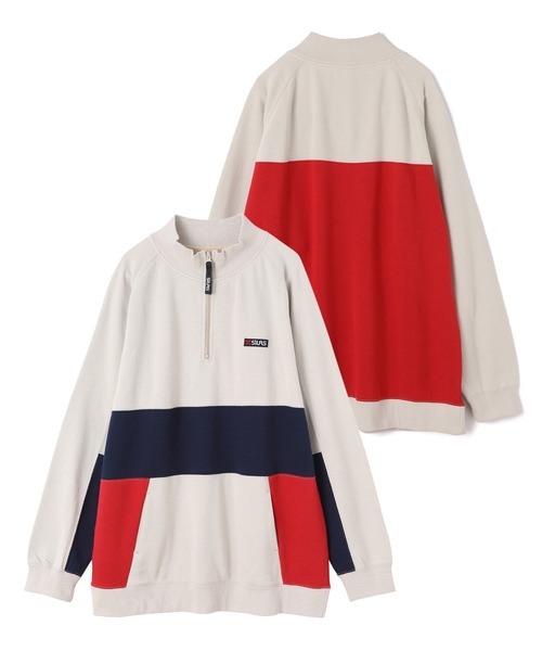 SILAS（サイラス）の「HALF ZIP YOKE COLOR CHANGING