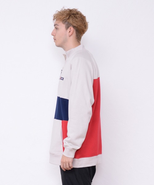 SILAS（サイラス）の「HALF ZIP YOKE COLOR CHANGING