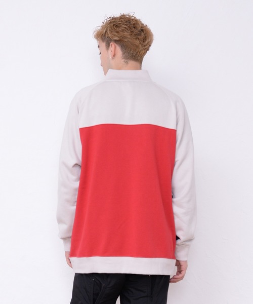 トップス HALYA POSITION LS/SIGN SS XL SILAS（サイラス）の「HALF ZIP YOKE COLOR CHANGING（スウェット