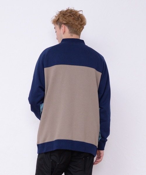 SILAS（サイラス）の「HALF ZIP YOKE COLOR CHANGING