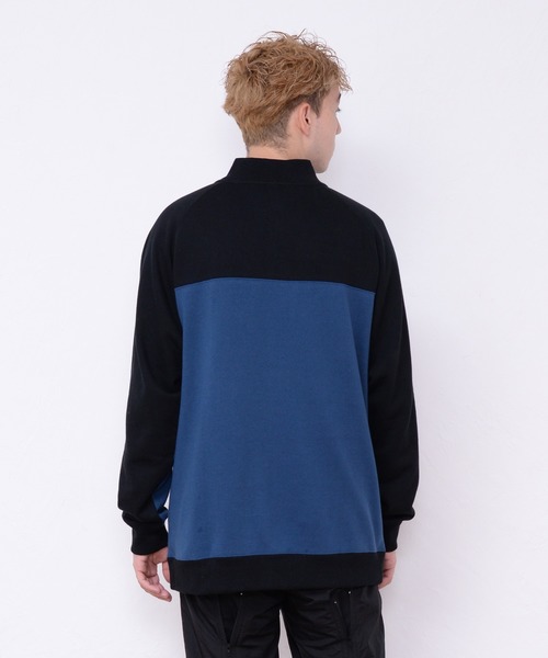 SILAS（サイラス）の「HALF ZIP YOKE COLOR CHANGING