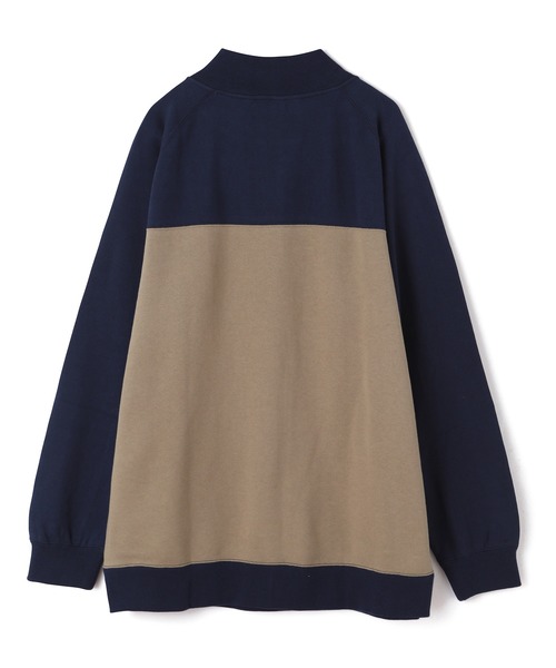 SILAS（サイラス）の「HALF ZIP YOKE COLOR CHANGING