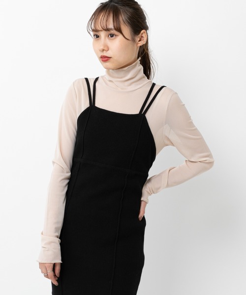 mystic（ミスティック）の「バルーンプルオーバーセットワンピース /セットアップ（ワンピース・レディース・グレー/ブラック/ベージュ・FREE）」の7枚目の写真