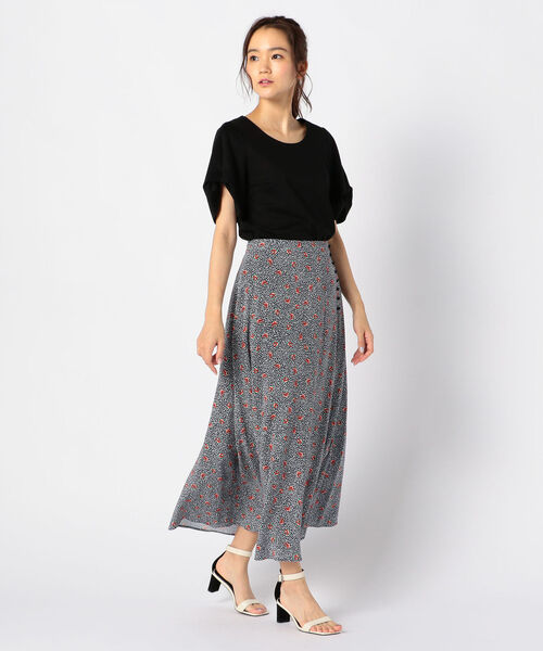 NOLLEY’S（ノーリーズ）の「[新色追加]ポンチ袖タックカットブラウス（シャツ/ブラウス・レディース・オフホワイト/オレンジ/ラベンダー/ネイビー/ミント/ブラック・36/38）」の19枚目の写真