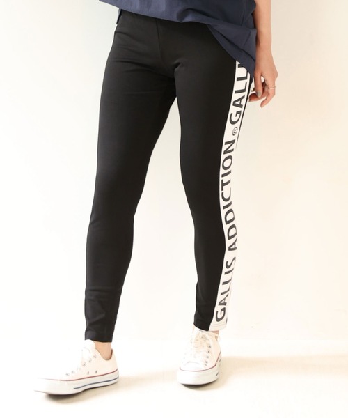今週だけ安 Gaロゴラインレギンスジャージ その他パンツ Gallis Addiction ガリスアディクション のファッション クーポン安い Gateway Trevigianfidi It