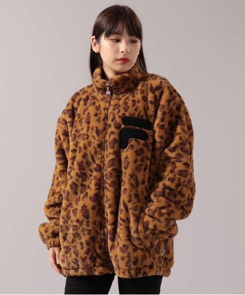 Fila フィラ の Fila フィラ フェイクファーブルゾン ブルゾン Wear
