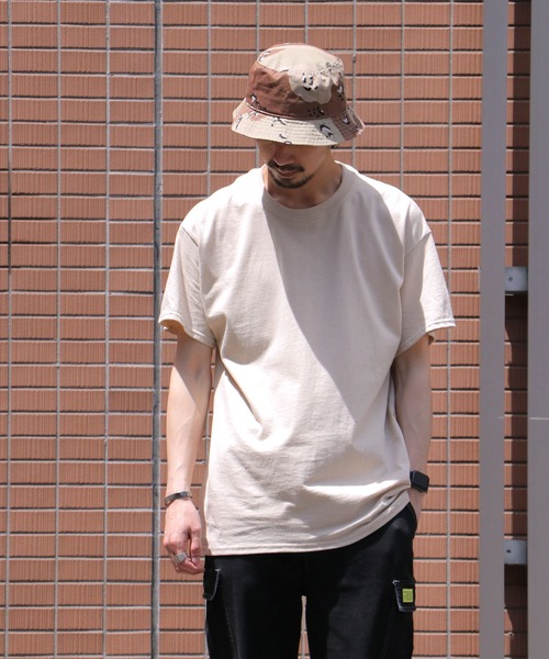 GILDAN(ギルダン)の「【GILDAN/ギルダン】6.0oz ハーフスリーブ ビッグTシャツ2(Tシャツ/カットソー・メンズ・ベージュ/ネイビー/ブルー系その他・LL/3L/L)」の7枚目の写真