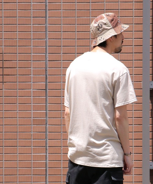 GILDAN(ギルダン)の「【GILDAN/ギルダン】6.0oz ハーフスリーブ ビッグTシャツ2(Tシャツ/カットソー・メンズ・ベージュ/ネイビー/ブルー系その他・LL/3L/L)」の6枚目の写真