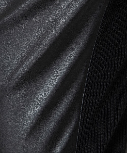 DOUBLE STANDARD CLOTHING(ダブルスタンダードクロージング)の「DSC / フェイクレザーパンツ(PRE)(その他パンツ・レディース・ブラック・38/36)」の12枚目の写真