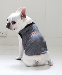 NEW JACK（ニュージャック）の「NEWJACK:ワンホール刺繍ボーダー（ペットウェア）」