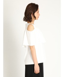 CELFORD（セルフォード）の「アシメフリルロングTシャツ（T