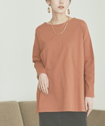 ロング丈カットソープルオーバー