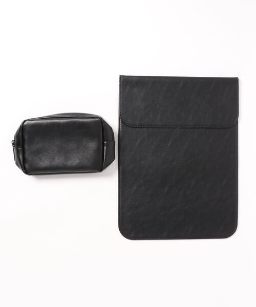 Fun & Daily(ファンアンドデイリー)の「F&D : 13インチ PU Leather PC Case(PC・タブレットケース・メンズ・ブラック/グレー/ブラウン/ピンク・FREE)」の8枚目の写真