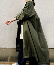 antiqua | コート ふんわりとした絶妙ボリューム。大人っぽく、風合い良く。(チェスターコート)